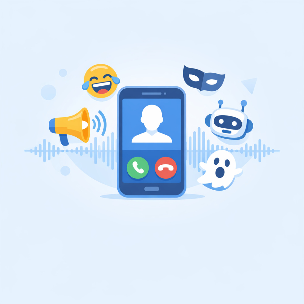 تغيير صوت المتكلم في المكالمات مع Funcalls: أفضل تطبيق للأيفون والأندرويد