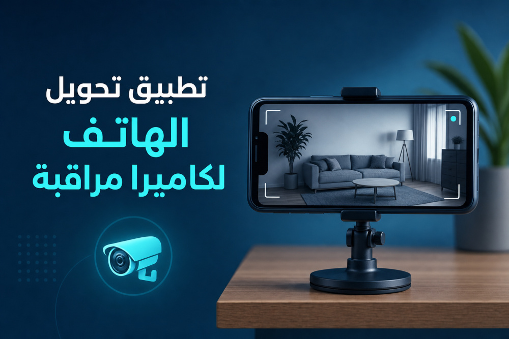 تطبيق تحويل الهاتف لكاميرا مراقبة