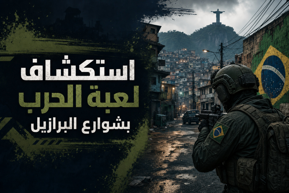 استكشاف لعبة الحرب بشوارع البرازيل