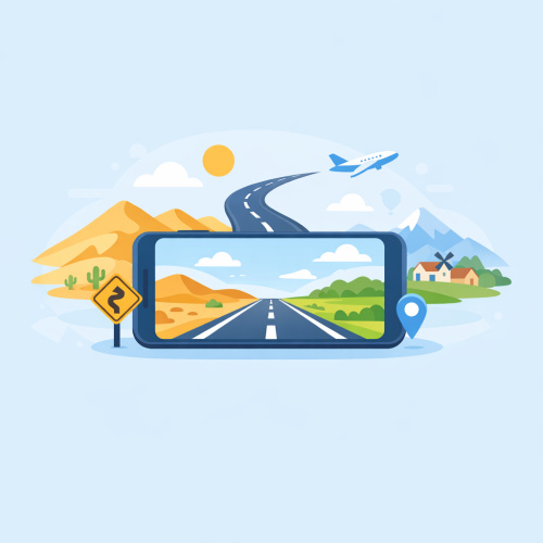 استكشف العالم مع محاكي السفر الطويل للجوال: تجربة قيادة واقعية بلا حدود