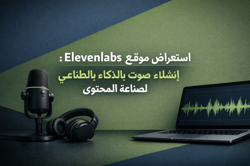 استعراض موقع Elevenlabs: إنشاء صوت بالذكاء الاصطناعي لصناعة المحتوى