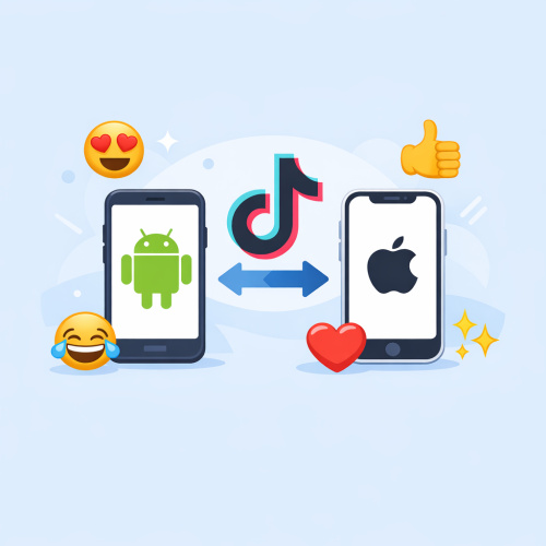 تيك توك الايفون: تحويل تطبيق تيك توك على الاندرويد بخط وايموجي الايفون
