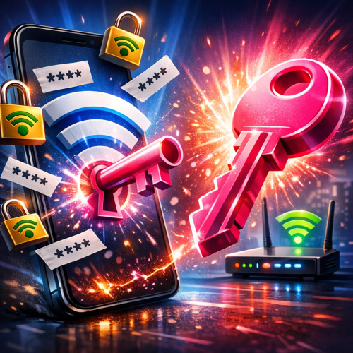 أفضل تطبيق يساعدك على الحصول على كلمات سر لشبكات الواي فاي الضعيفة