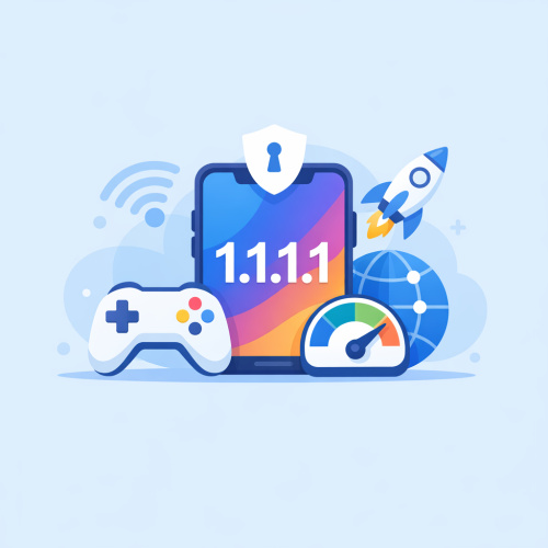 افضل تطبيق VPN للهواتف: 1.1.1.1 لتحسين تجربة الألعاب