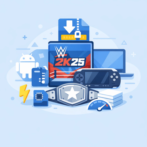 WWE 2K25 PPSSPP ISO Highly Compressed - The Ultimate Download Guide for Wrestling Fans