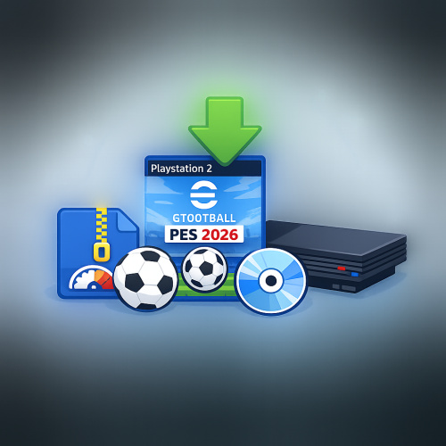 Download eFOOTBALL PES 2026 PS2 ISO Highly Compressed for Ultimate Football Experience