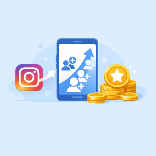 زيادة المتابعين على إنستغرام بسهولة مع تطبيق Top Follow