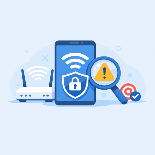 استعراض تطبيق WPSApp: أداة فعالة لاختبار أمان شبكات الواي فاي