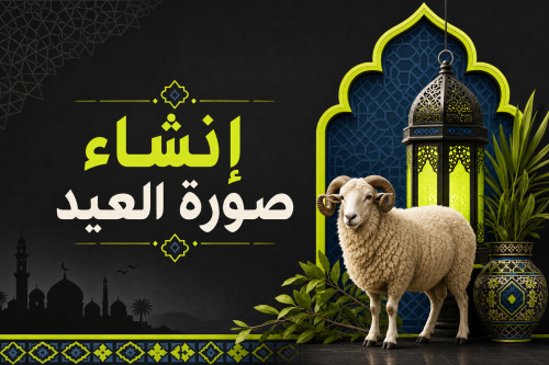 إنشاء صورة العيد