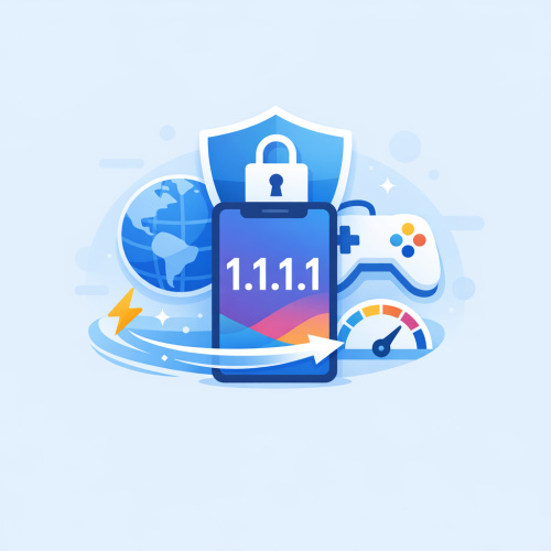 افضل تطبيق VPN للهواتف: 1.1.1.1 لتحسين تجربة الإنترنت والألعاب