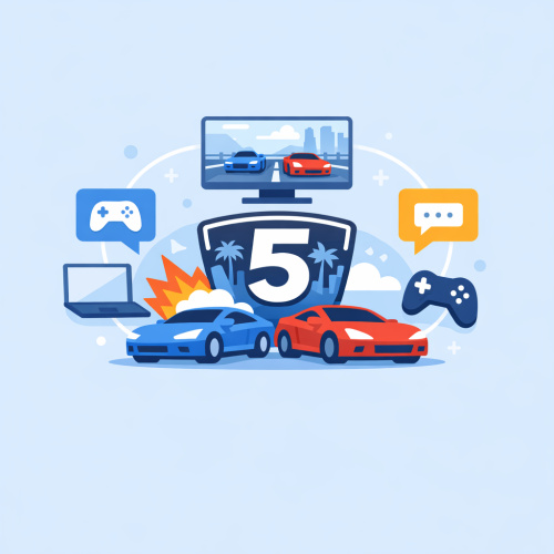 استعراض لعبة Grand5: تجربة مميزة لعشاق ألعاب السيارات على الإنترنت