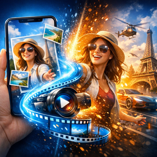 أفضل موقع لتحويل الصور إلى فيديو بتقنيات احترافية