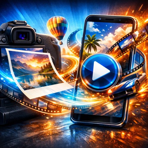 أفضل موقع لتحويل الصور إلى فيديوهات بشكل احترافي