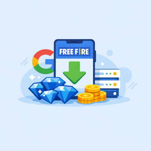 تحميل فري فاير نسخة الجواهر من سيرفر اكس مودز - منحة Google
