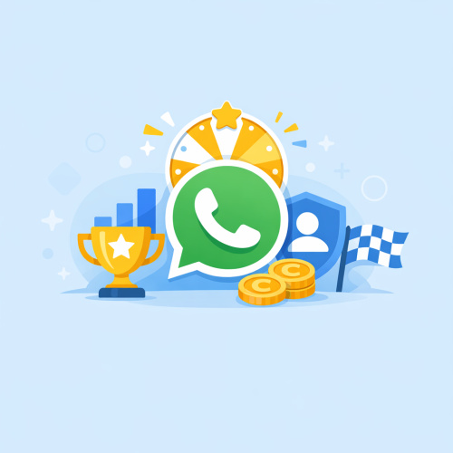 قناتي على الواتساب: انضم إلى المسابقات المثيرة على الكوينز والحسابات!