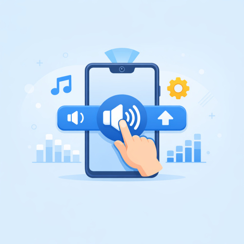 تحكم كامل بهاتفك من خلال كاميرا السيلفي مع تطبيق زيادة الصوت