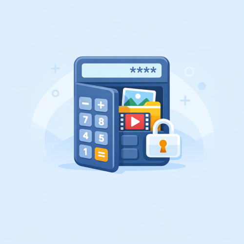 كيفية إخفاء التطبيقات والصور والفيديوهات في الآلة الحاسبة: حيلة ذكية