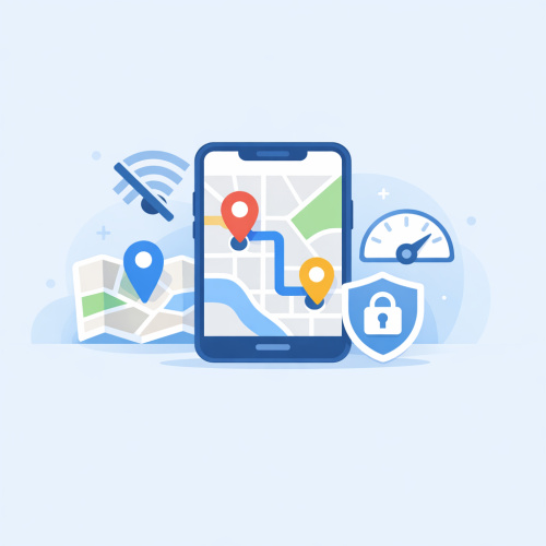 استعراض تطبيق خرائط بدون انترنت: دقيق وسريع للسفر