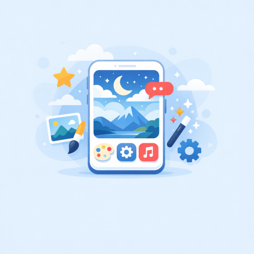 تغيير واجهة الهاتف بطريقة خرافية: اكتشف التطبيقات المذهلة لتحويل هاتفك