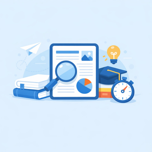 تطبيق البحوث الجامعية: تجهيز بحث كامل في دقائق