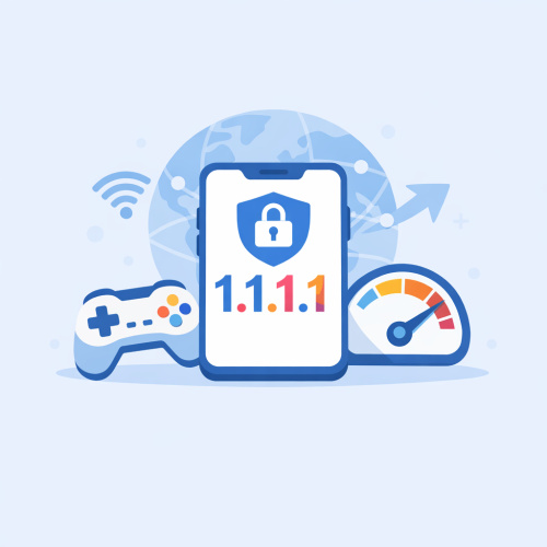 افضل تطبيق VPN للهواتف: 1.1.1.1 لتحسين تجربة الألعاب والسرعة