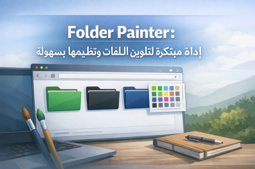 Folder Painter: أداة مبتكرة لتلوين الملفات وتنظيمها بسهولة