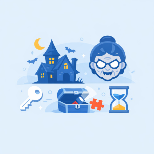 استمتع بتجربة الرعب مع لعبة Cursed House Multiplayer: الهروب من الجدة الشريرة