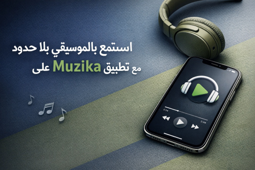 استمتع بالموسيقى بلا حدود مع تطبيق Muzika على الآيفون
