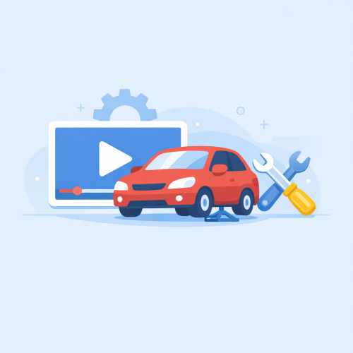 تصليح السيارات: دليلك لمقاطع فيديو احترافية لتصليح سيارتك بنفسك