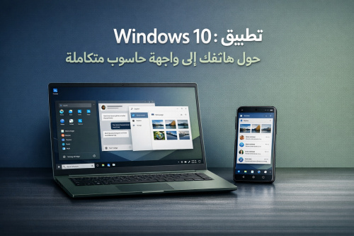 تطبيق Windows 10: حول هاتفك إلى واجهة حاسوب متكاملة