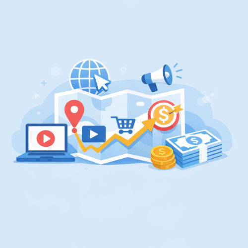 خريطة أول فلوس أونلاين: دليلك لتحقيق دخل من الإنترنت