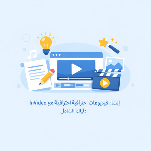 إنشاء فيديوهات احترافية بسهولة مع InVideo: دليلك الشامل
