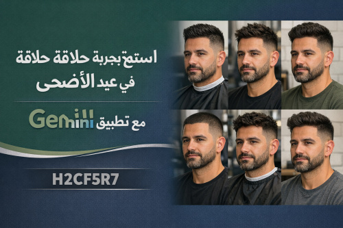 استمتع بتجربة حلاقة مميزة في عيد الأضحى مع تطبيق Gemini
