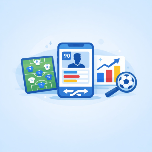 تطبيق معرفة تطويرات لاعبين وإحصائيات في بيس موبايل: دليلك الشامل لتحسين أدائك