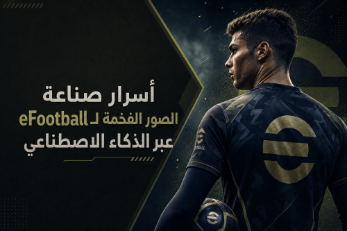 أسرار صناعة الصور الفخمة لـ eFootball عبر الذكاء الاصطناعي