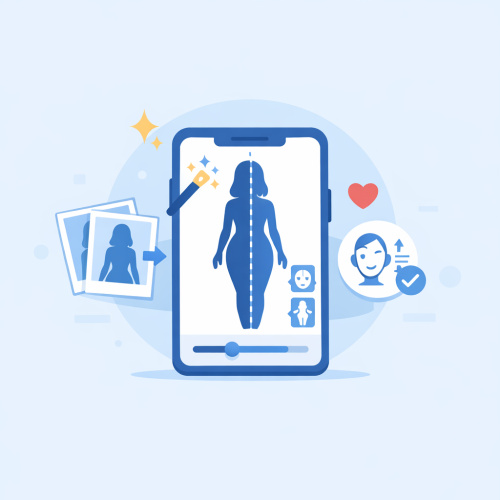 تطبيق تعديل جسم وملامح البنات: صور تبدو حقيقية بسهولة