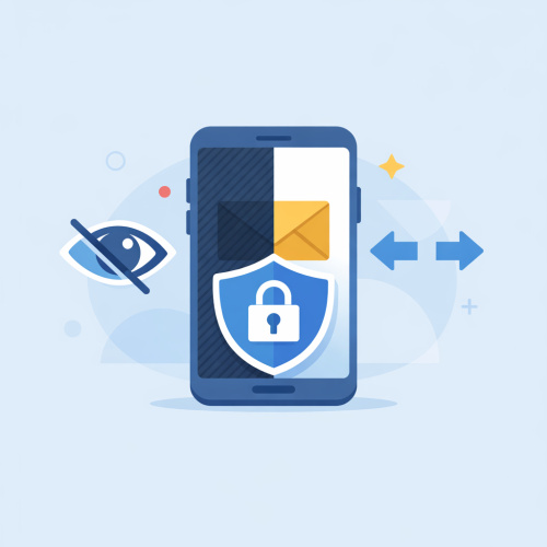 تطبيق تضليل شاشة الهاتف: حماية خصوصيتك بسهولة