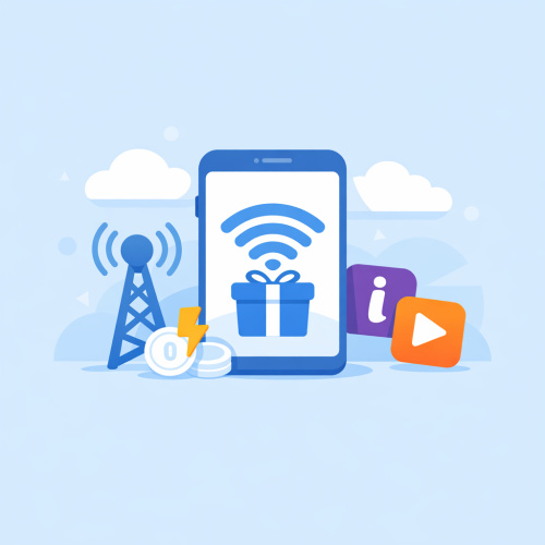 استمتع بالإنترنت المجاني مع تطبيق اتصالات المغرب انوي وأورنج