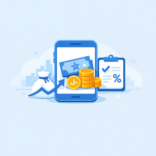 كريدي من الهاتف: أفضل تطبيقات القروض في المغرب