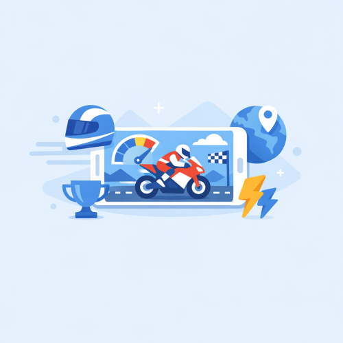 استمتع بالسرعة مع لعبة دراجات نارية - أفضل تجربة لعب على هاتفك