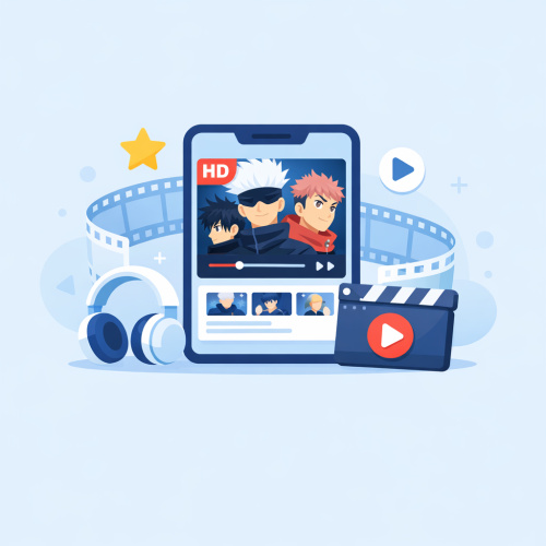 مشاهدة أنمي جوجوتسو كايسن: تطبيق لمشاهدة جميع الحلقات بجودة عالية