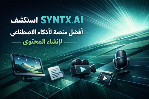 استكشف SYNTX.AI: أفضل منصة لأدوات الذكاء الاصطناعي لإنشاء المحتوى