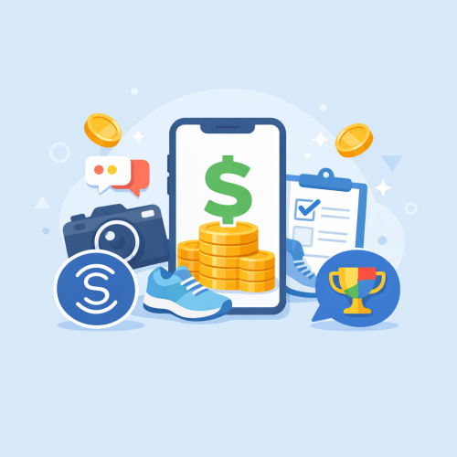 أفضل 4 تطبيقات تعطيك المال بسهولة: FOAP، TOLOKA، SWEATCOIN، وGOOGLE OPINION REWARD