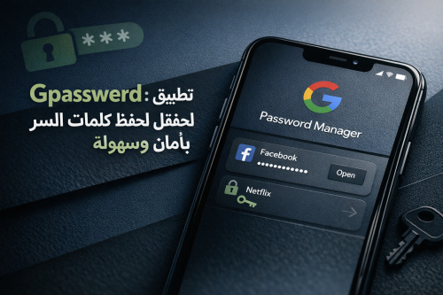 Gpasswerd: تطبيق قوقل لحفظ كلمات السر بأمان وسهولة