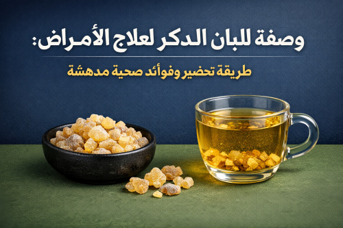 وصفة اللبان الدكر لعلاج الأمراض: طريقة تحضير وفوائد صحية مدهشة
