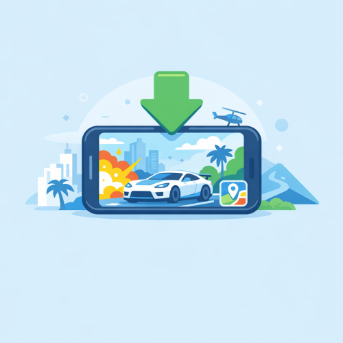 تحميل لعبة GTA 5 للجوال: جرافيك عالي وتجربة واقعية