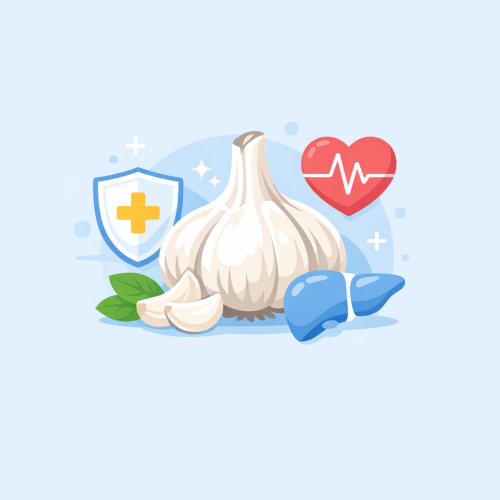 وصفة الثوم لعلاج الأمراض: تعزيز المناعة وصحة القلب والكبد