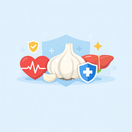وصفة الثوم لعلاج الأمراض: فوائد مذهلة للمناعة والقلب والكبد