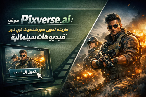 موقع Pixverse.ai: طريقة تحويل صور شخصيات فري فاير إلى فيديوهات سينمائية