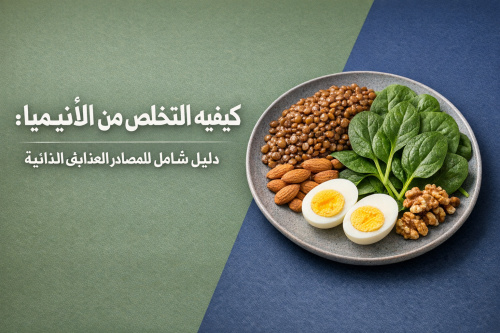 كيفيه التخلص من الأنيميا: دليل شامل للمصادر الغذائية والعلاجات الطبيعية